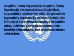 Jungtinių Tautų Organizacija namų darbas 3