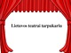 Lietuvos teatrai tarpukariu