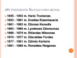 NATO ir Varšuvos sutarties organizacijos karinių blokų sukūrimas ir jų vaidmuo Šaltojo karo metais 2