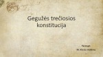 Gegužės trečiosios konstitucija 1