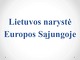 Lietuvos narystė Europos Sąjungoje projektas 