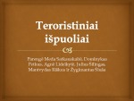 Teroristiniai išpuoliai 1