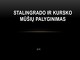 Stalingrado ir Kursko mūšių palyginimas