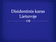 Disidentinis karas Lietuvoje