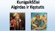 Kunigaikščiai Algirdas ir Kęstutis skaidrės