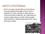 Viduramžių miestai: miestų kūrimasis 3