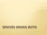 Senovės Graikų buitis 1
