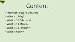 Important Dates In Lithuania 2
