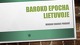 Baroko epocha Lietuvoje skaidrės