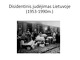 Disidentinis judėjimas Lietuvoje projektas