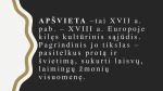 Apšvietos epochos bruožai 2