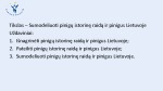 Pinigų istorinė raida ir pinigai Lietuvoje skaidrės 2