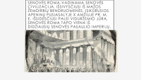 Senovės Romos civilizacija projektas 2
