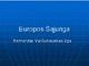 Europos sąjunga projektas