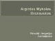 Algirdas Mykolas Brazauskas skaidrės