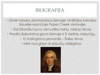 Džordžas Vašingtonas biografija 3