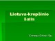 Viena iš es šalių Lietuva skaidrės