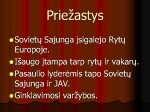 Šaltasis karas JAV ir SSRS skaidrės 3