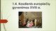 Kasdienis Europiečių gyvenimas XVIII a.