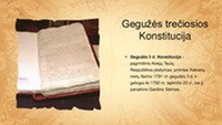 Gegužės trečiosios konstitucija skaidrės 2