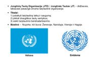 Skaidrės apie Jungtinių tautų veiklą JTO 3