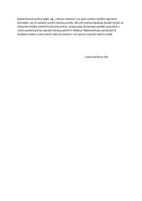 Pasirinkto straipsnio recenzija „Aušroje“ 2