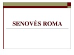 Senovės Roma. Pristatymas 1