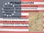 Džordžas Vašingtonas irpirmasis JAV prezidentas 3