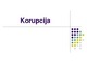 Korupcija pristatymas