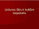 Lietuvos kultūra ir ūkis tarpukariu