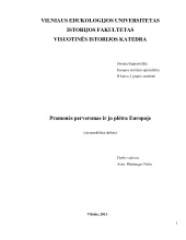 Pramonės perversmas ir jo plėtra Europoje 1