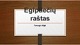 Egiptiečių raštas
