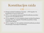 Lietuvos Respublikos Konstitucija skaidrės 3