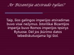 Bizantijos Kronika, menas, stilius 2