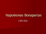 Napoleonas Bonapartas skaidrės 1