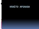 Krašto apsauga