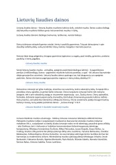 Lietuvių liaudies dainos referatas (3) 1