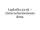 Lietuvos kariuomenės diena skaidrės