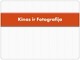Kinas ir Fotografija