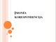 Įmonės korespondencija