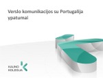 Komunikacija su Portugalijos valstybe 1