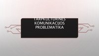Tarpkultūrinės komunikacijos problematika Pietų Korėjoje ir JAV 1