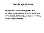 Krizių vadyba 2