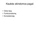 Kosmetinių kaukių klasifikacija