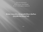 Hidromasažas skaidrės 1