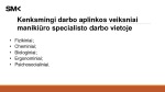 Manikiūristo kenksmingų darbo aplinkos veiksnių analizės pristatymas 2