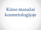 Kūno masažai kosmetologijoje
