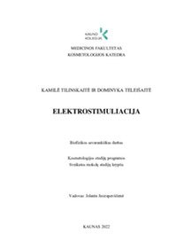 Raumenų elektrostimuliacija 1