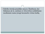 Saldainių fabrikas Rūta projektas 2