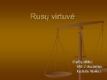 Rusų virtuvė 1